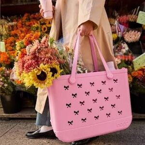 BOGG BAG Pink Bow Tote